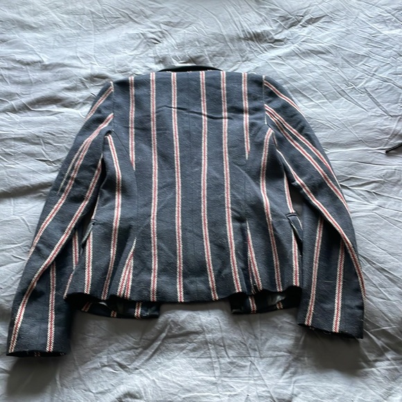 Zara TRF wool prep jacket Size Medium - Picture 3 of 5